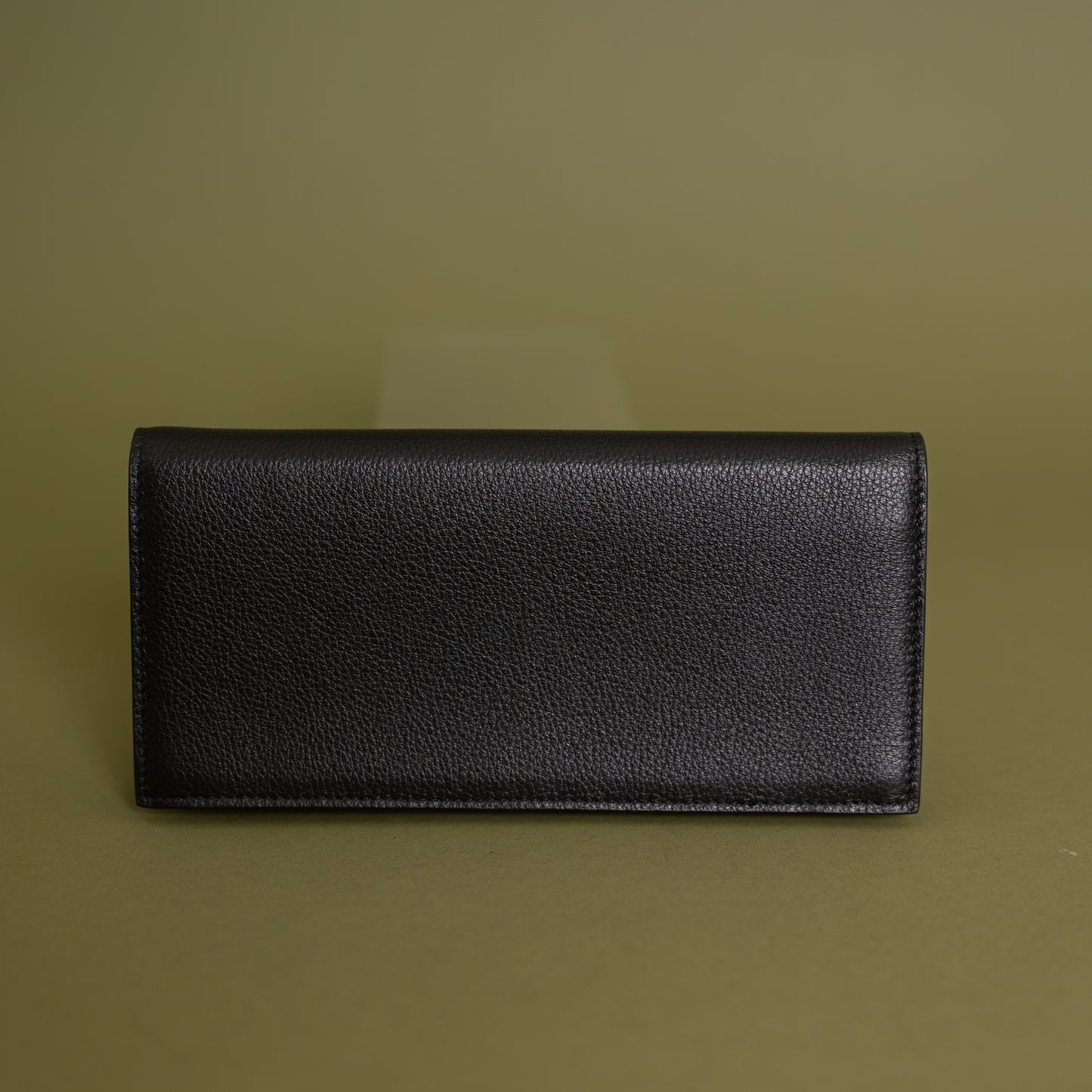 Tiny Cassandra Flat Wallet, Black 9913