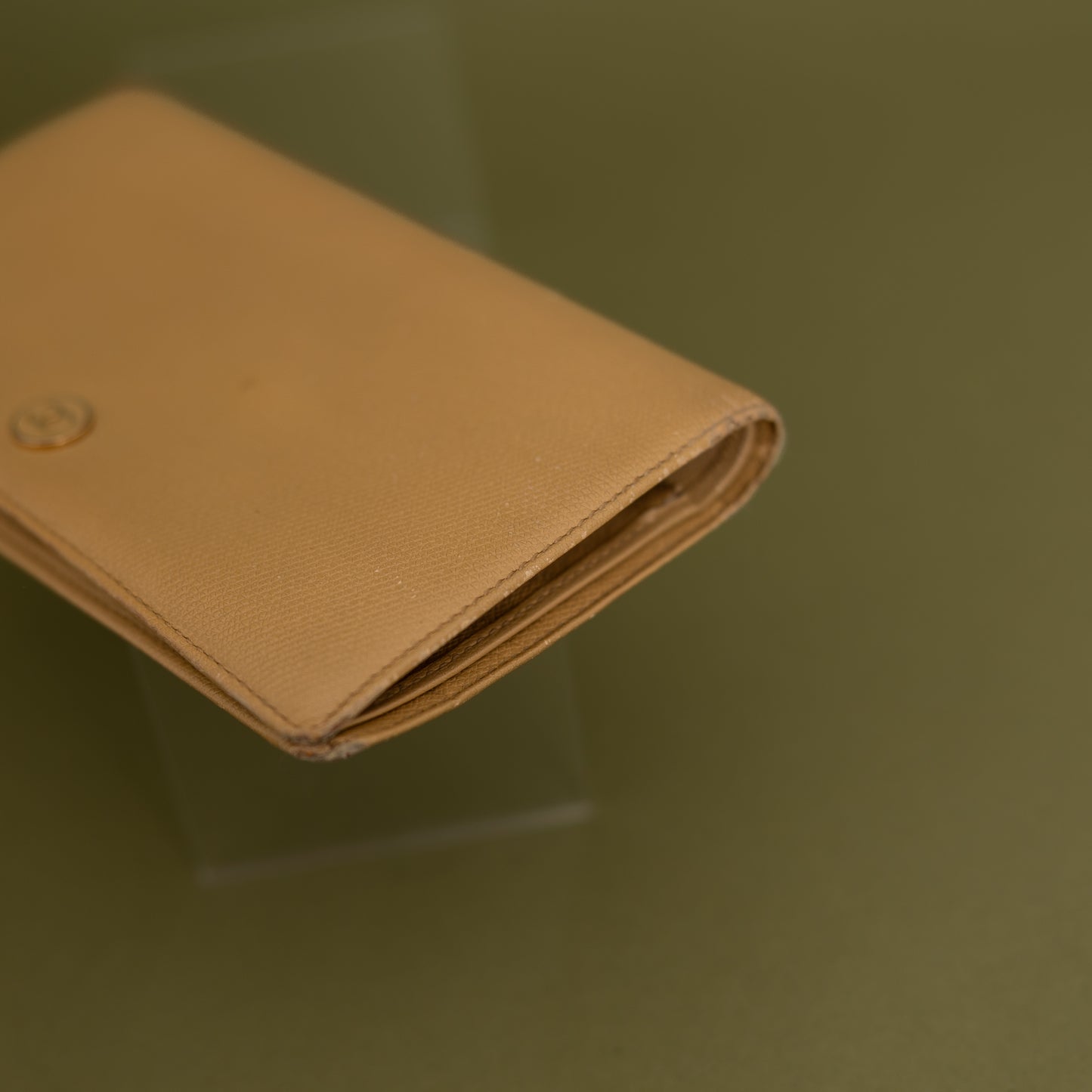 Large Long Bi-Fold, Beige 9943