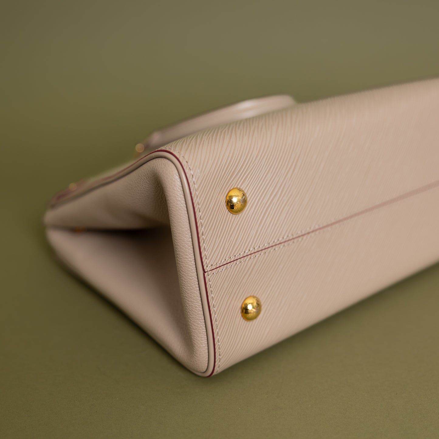 Grenelle Tote MM Galet Grenat Epi 10002