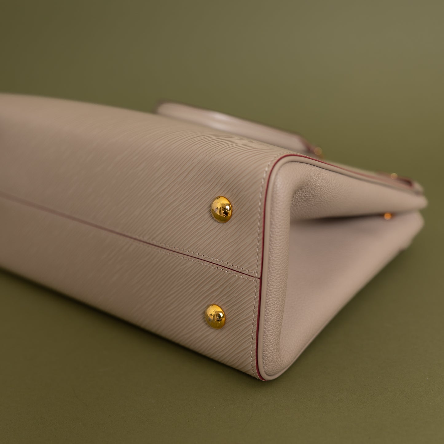 Grenelle Tote MM Galet Grenat Epi 10002