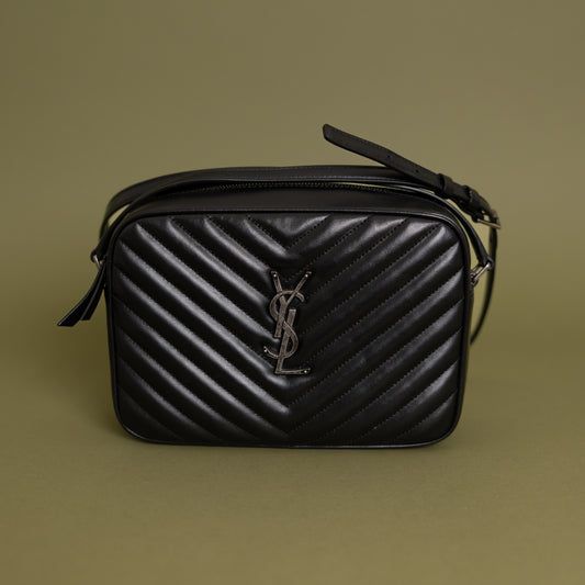 Lou Camera Bag, Black SHW 9995