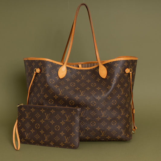 Neverfull GM Monogram Beige