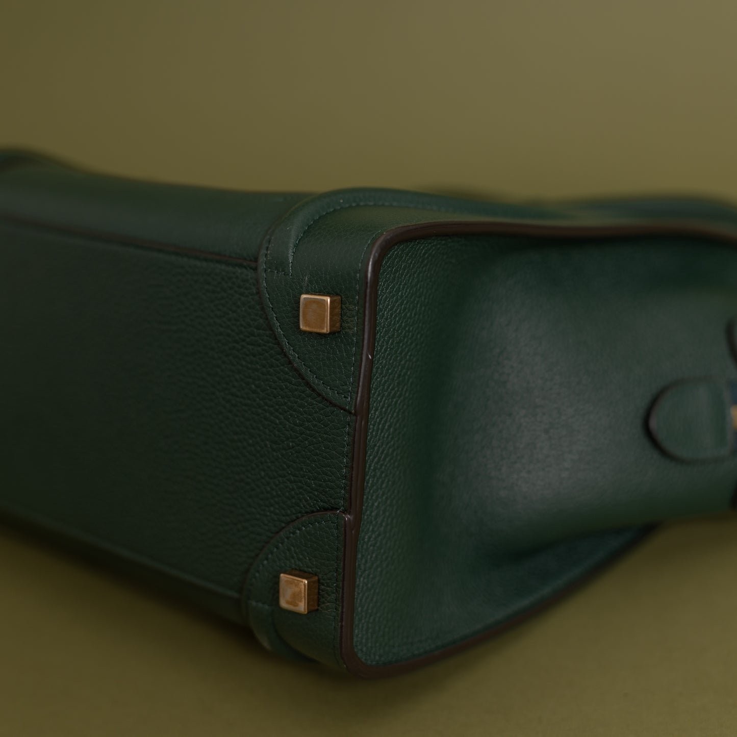 Micro Luggage Tote, Green 10090