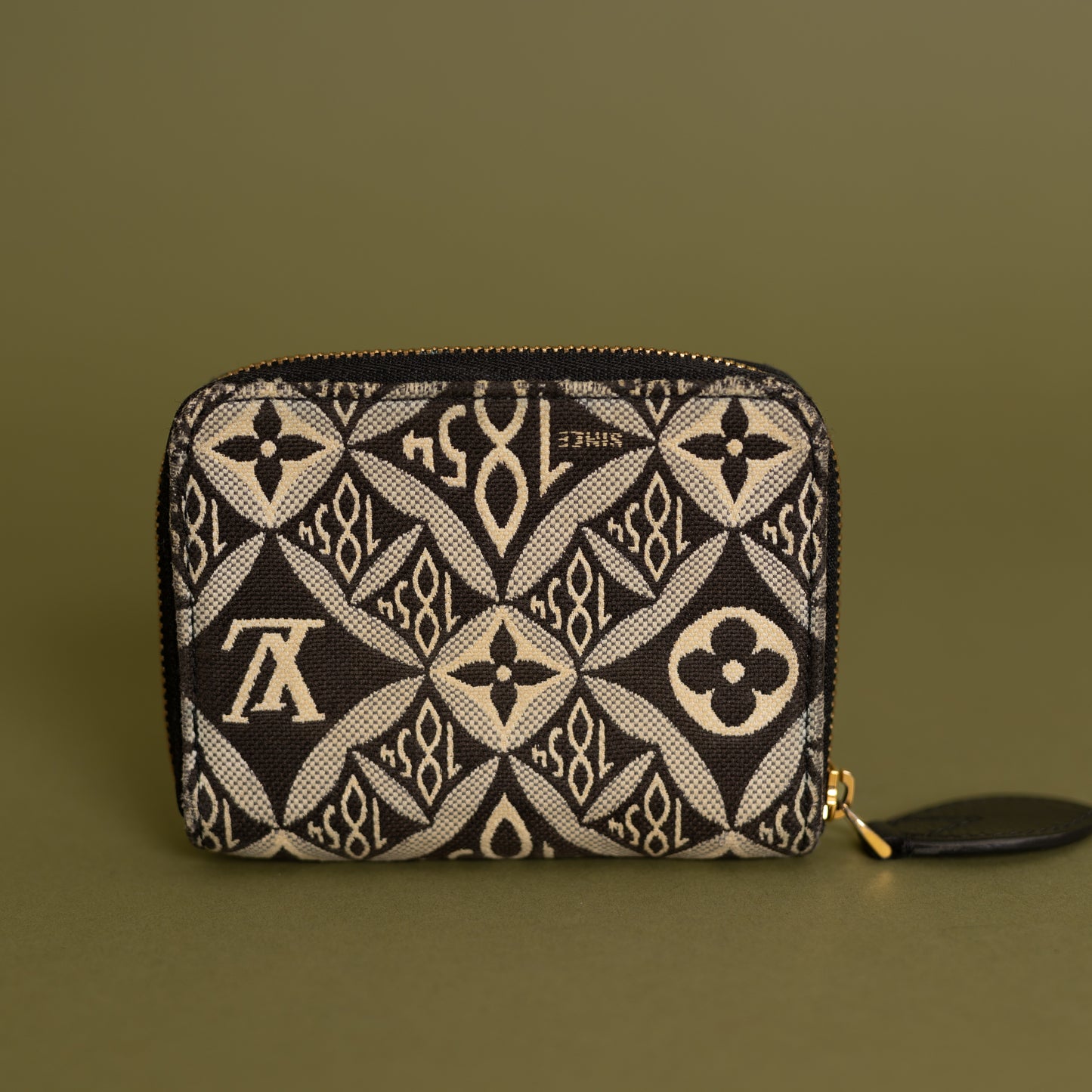 1854 Jacquard Zip Around Coin Wallet