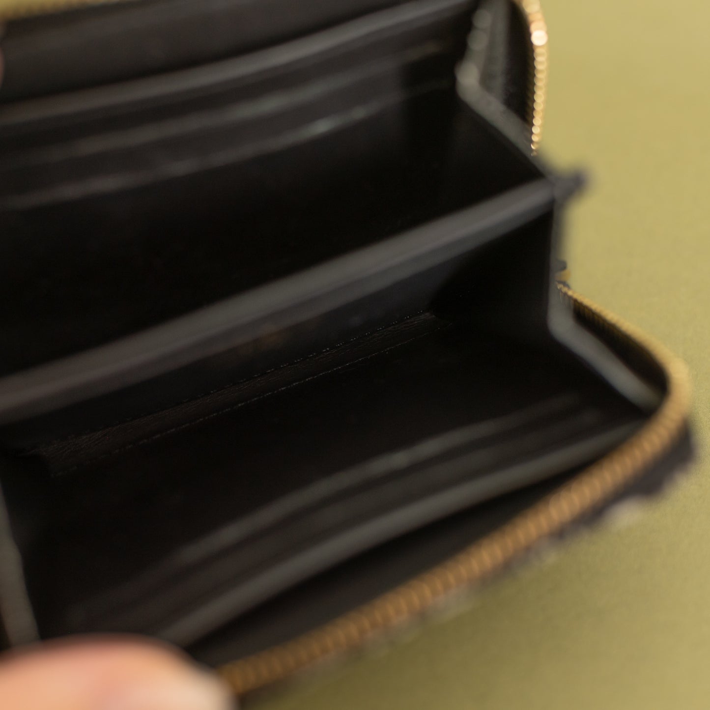 1854 Jacquard Zip Around Coin Wallet