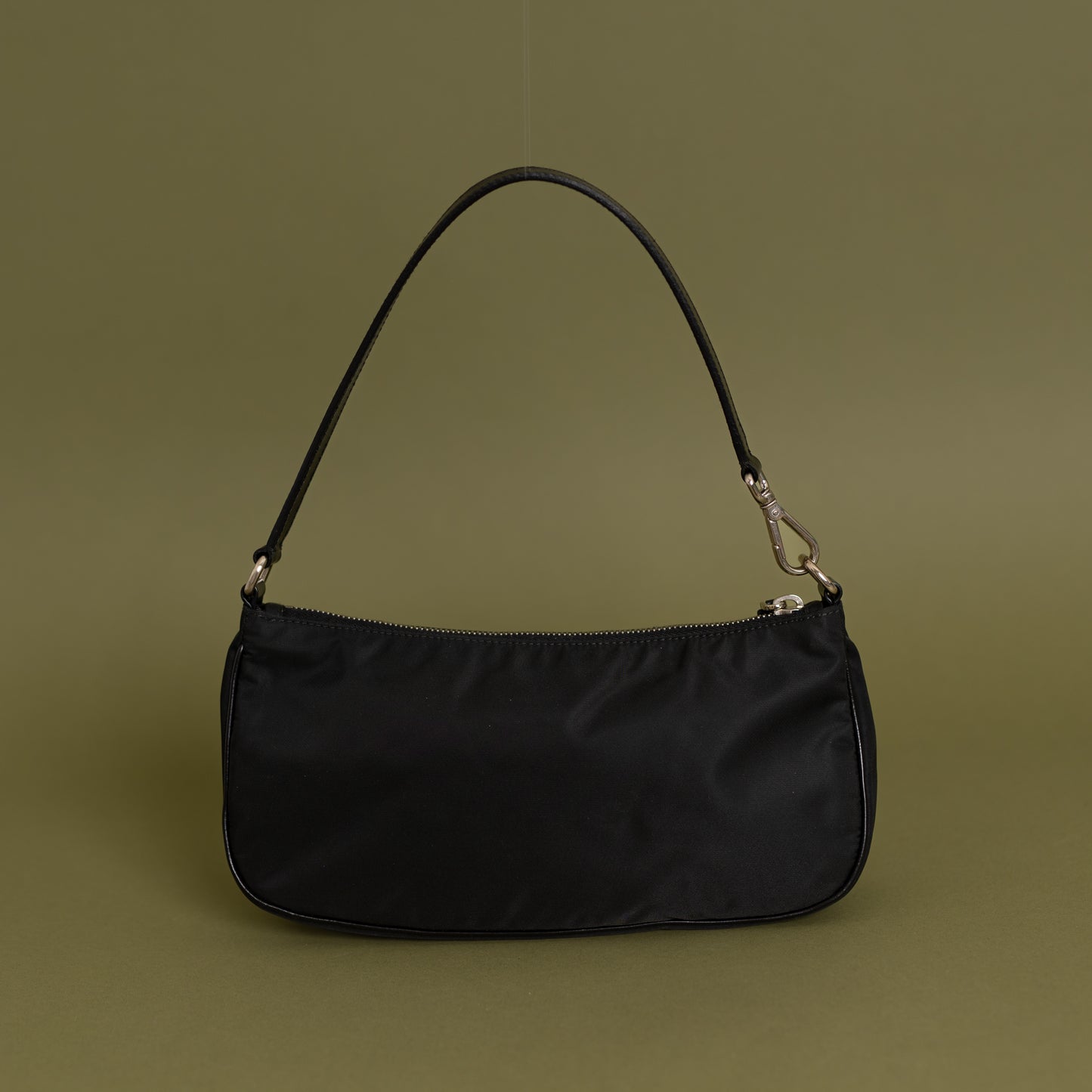 Tessuto Nylon Pochette, Black 9330