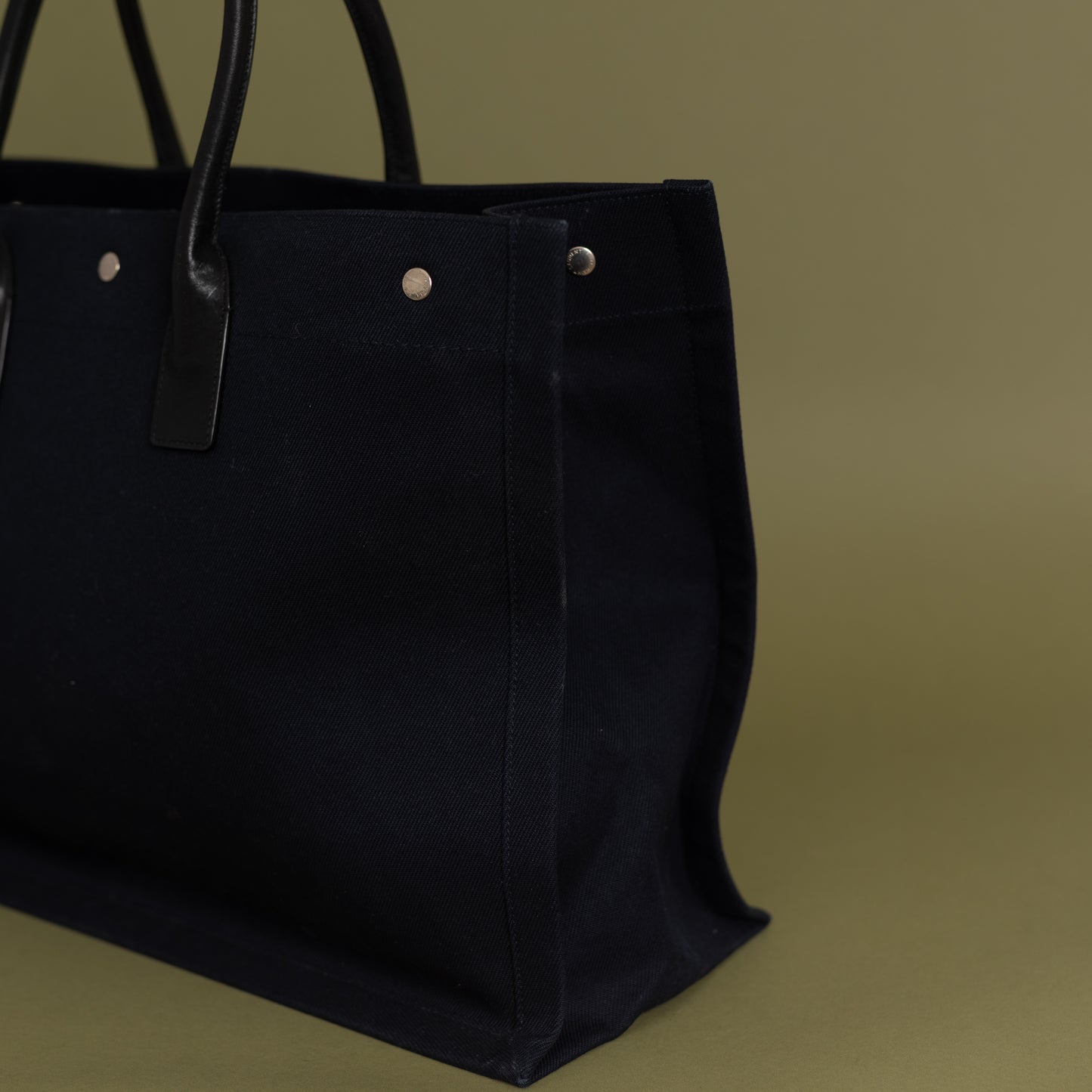 Rive Gauche Tote, Navy Blue 8543