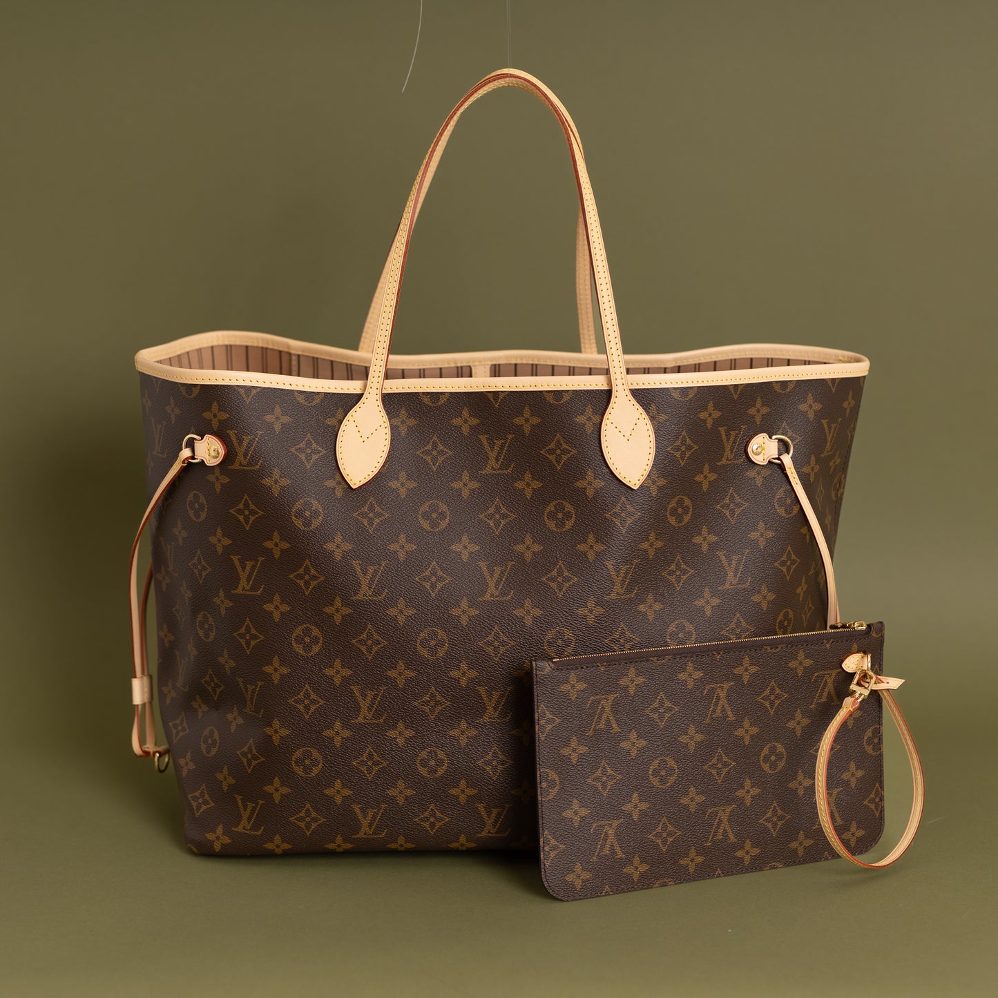 Neverfull GM, Monogram/Beige  8968