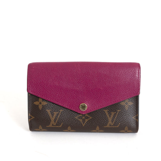 Pallas Compact Wallet, Monogram Fuchsia 2857