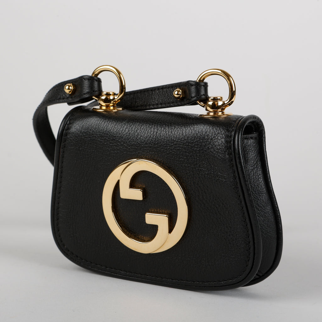 Mini Blondie Cardholder Crossbody Black
