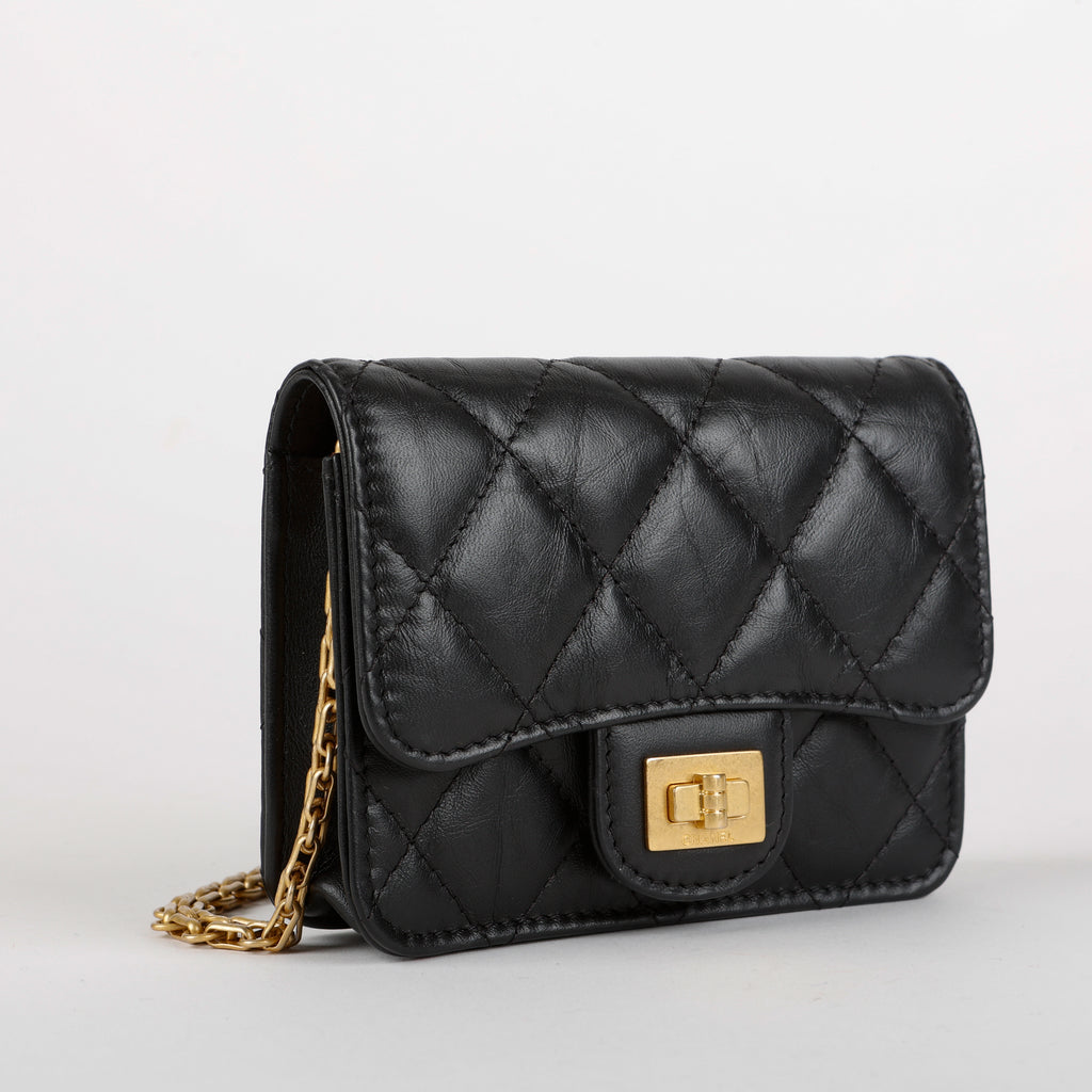 Reissue Belt Bag Black Calfskin