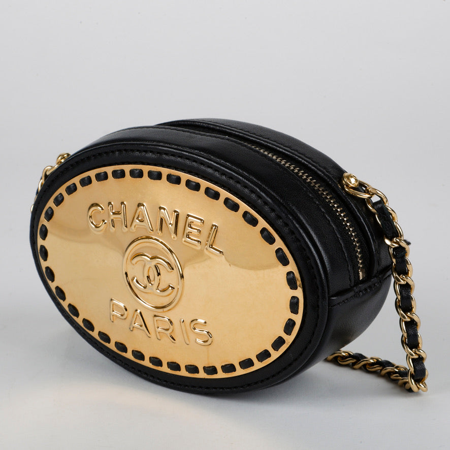Oval Logo Plate Crossbody