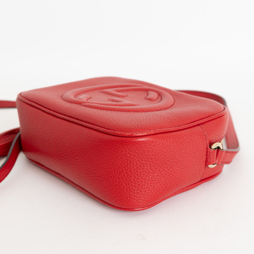Soho Disco Camera Bag Red 6054