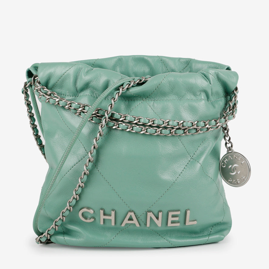 Mini 22, Mint Lambskin