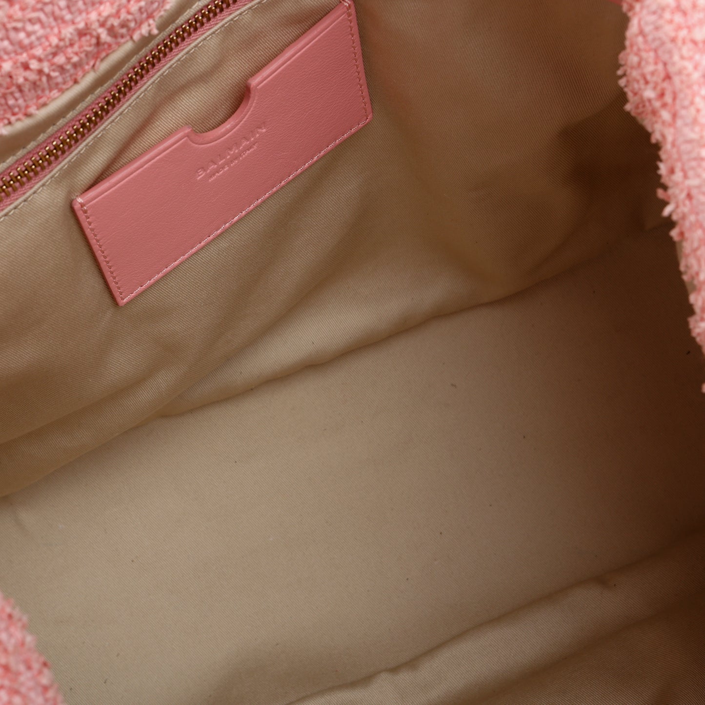 1945 Soft Tote, Pink Tweed