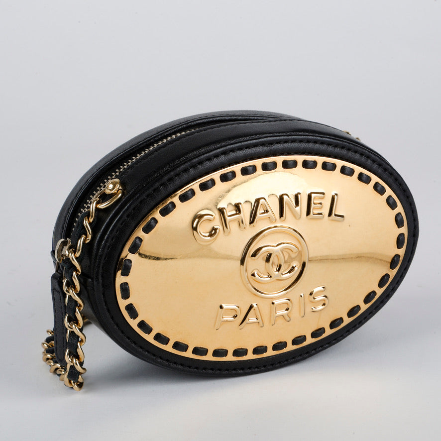 Oval Logo Plate Crossbody