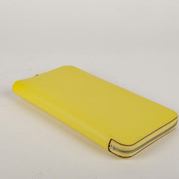 Silk'in Long Wallet, Lime Evercolor