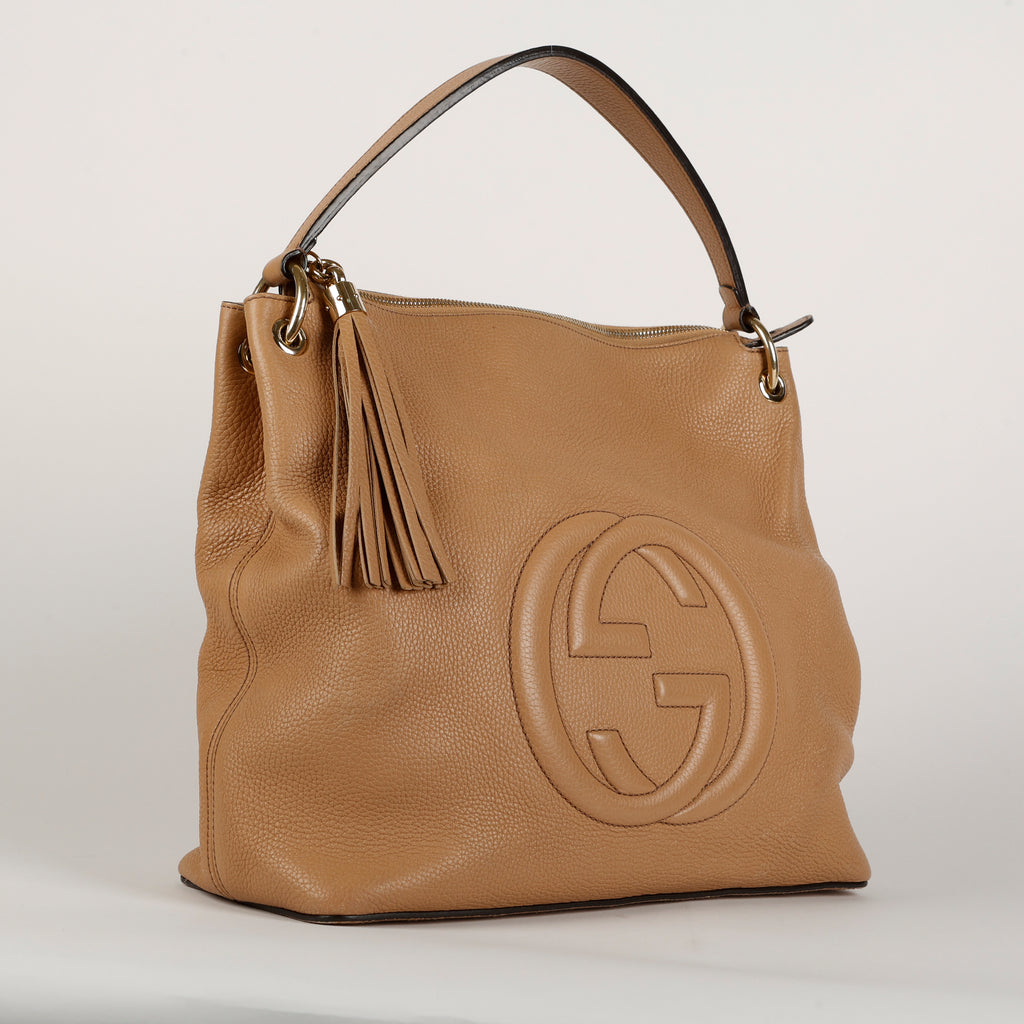 Soho Convertible Tote, Beige 11224