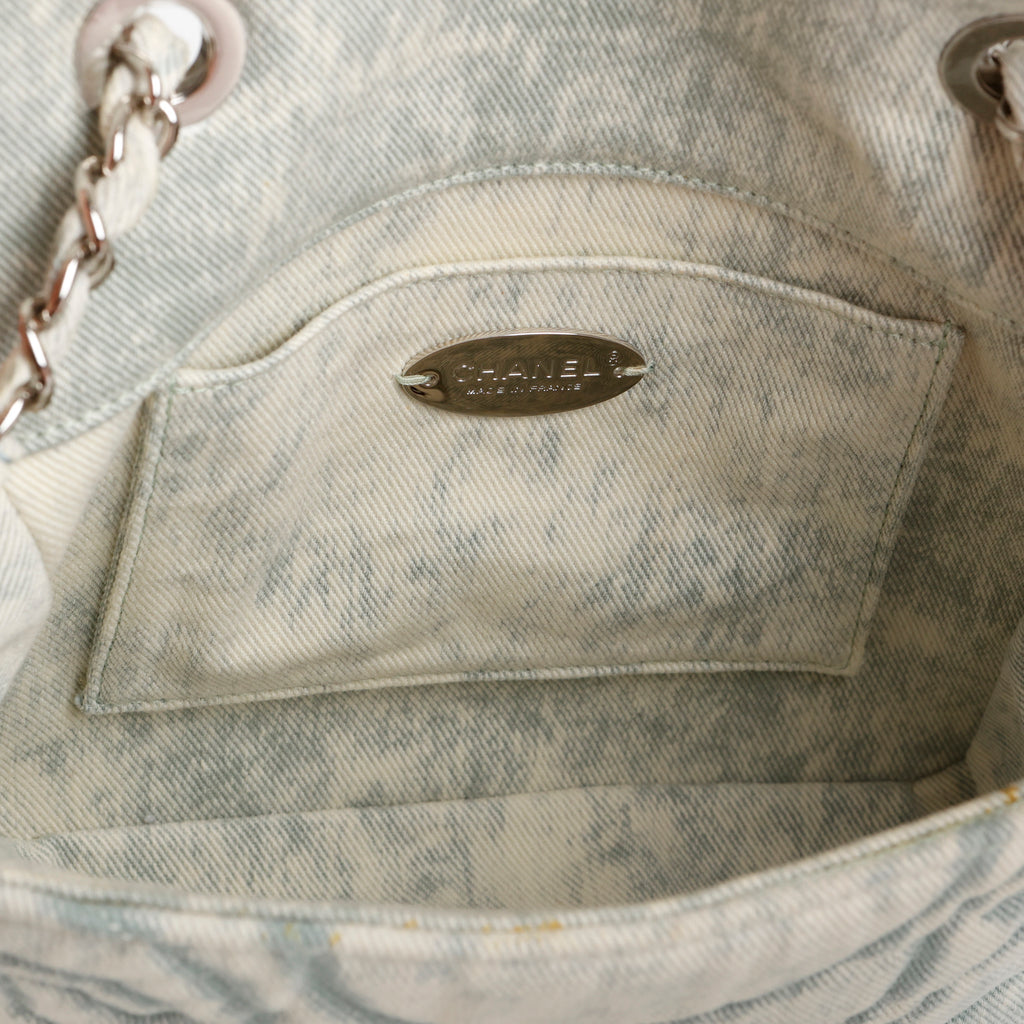 Small Single Flap, Denim Embossed 1102