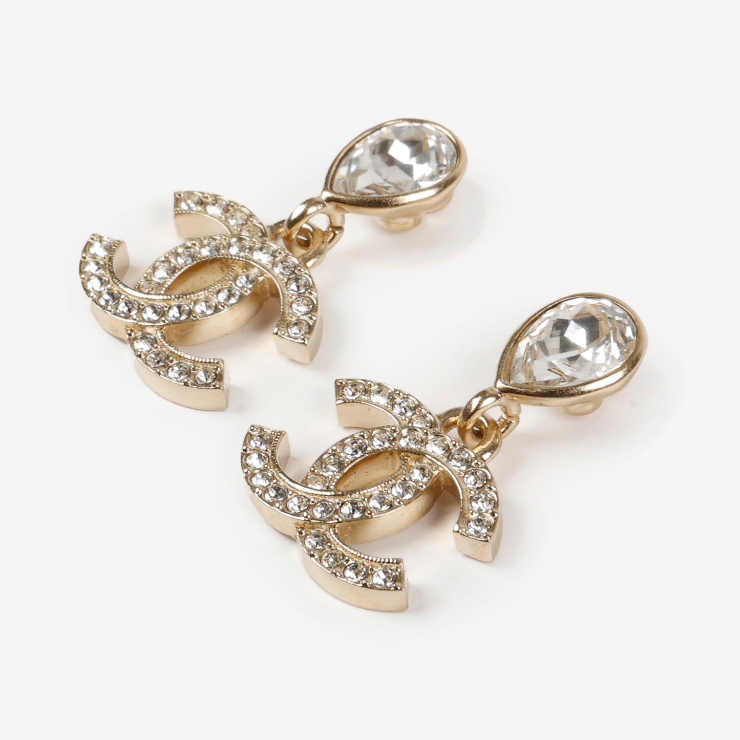 CC Crystal Drop Earrings