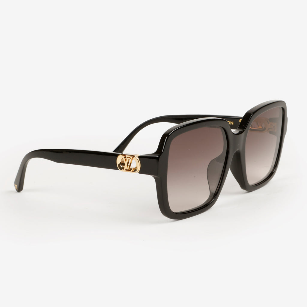 Mini Link Black Frame Sunglasses