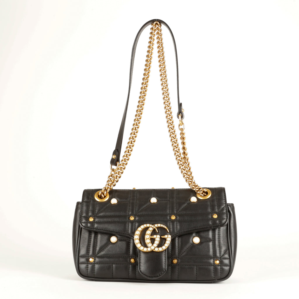 Pearl GG Marmont Camera Bag, Black 10192