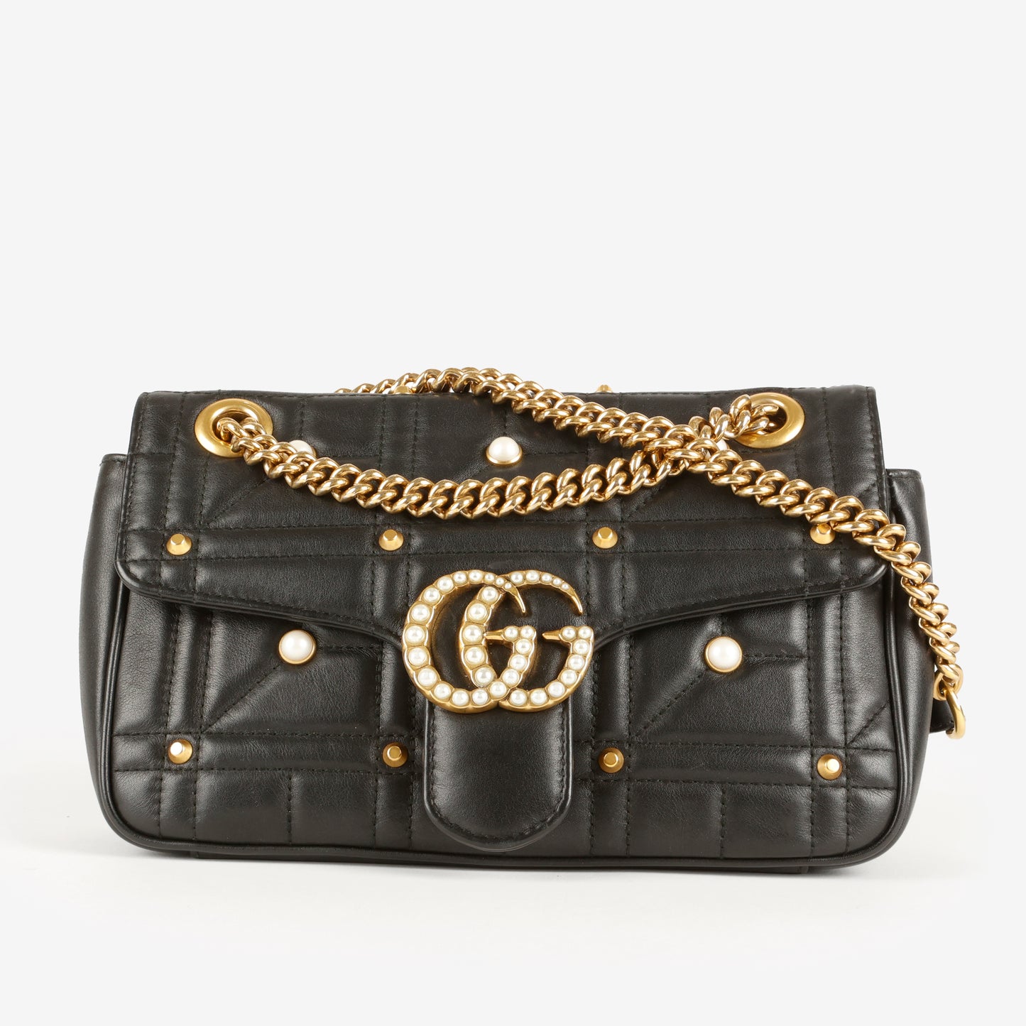 Pearl GG Marmont Camera Bag, Black 10192