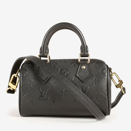 Speedy Nano Bandouliere NM Black Empreinte