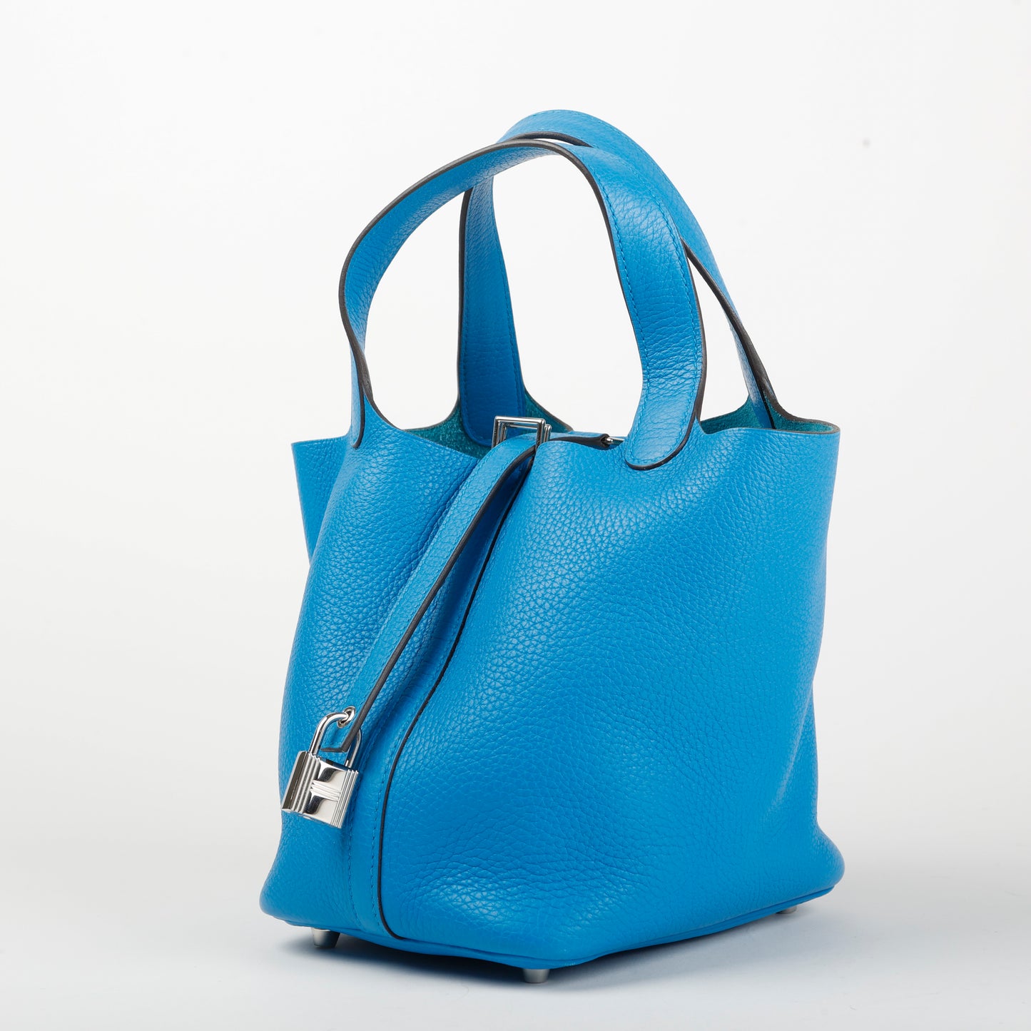 Picotin 18 Mykonos Clemence Leather Palladium Hardware