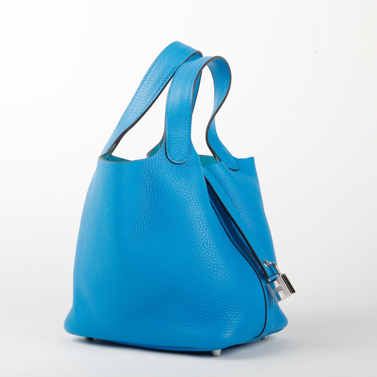 Picotin 18 Mykonos Clemence Leather Palladium Hardware