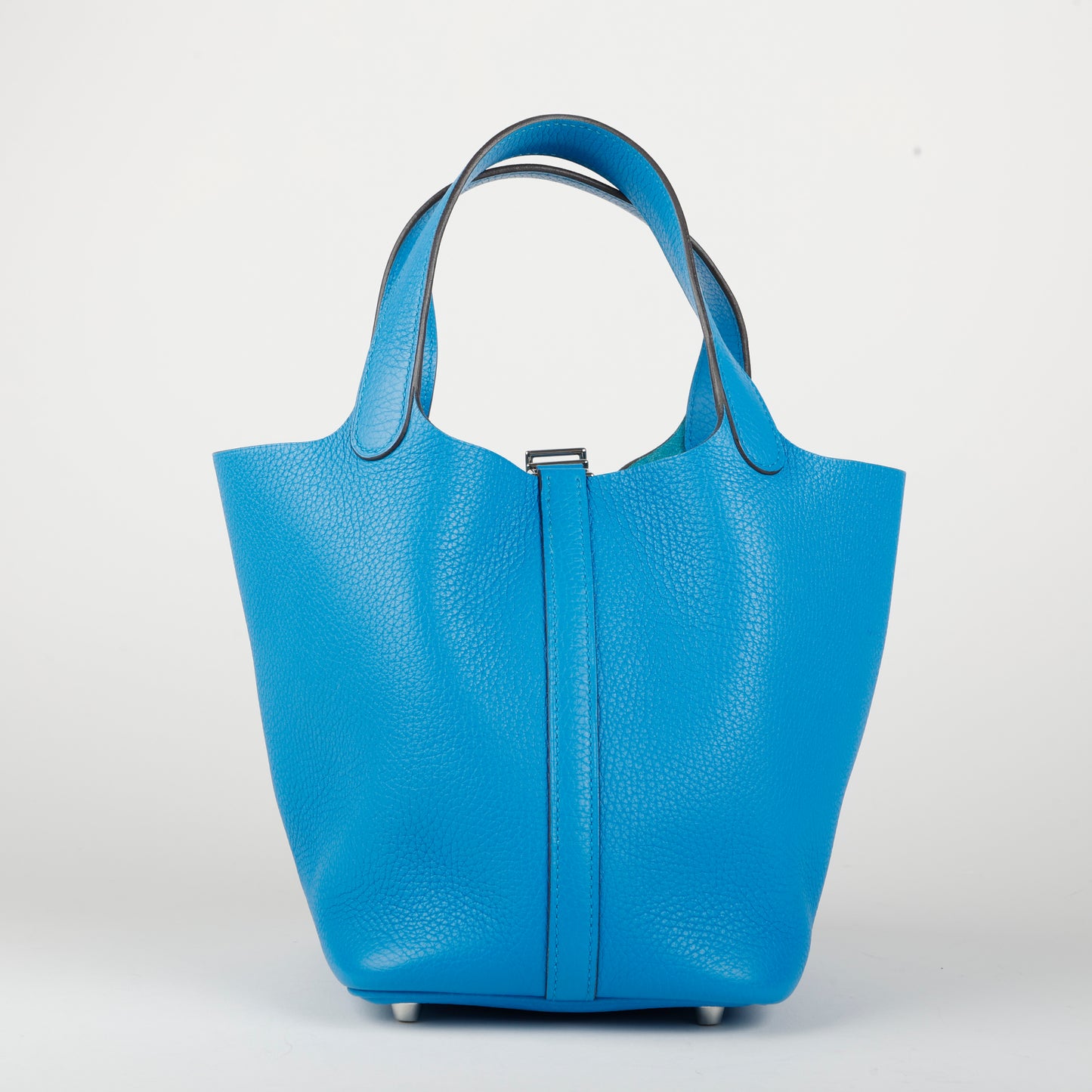 Picotin 18 Mykonos Clemence Leather Palladium Hardware