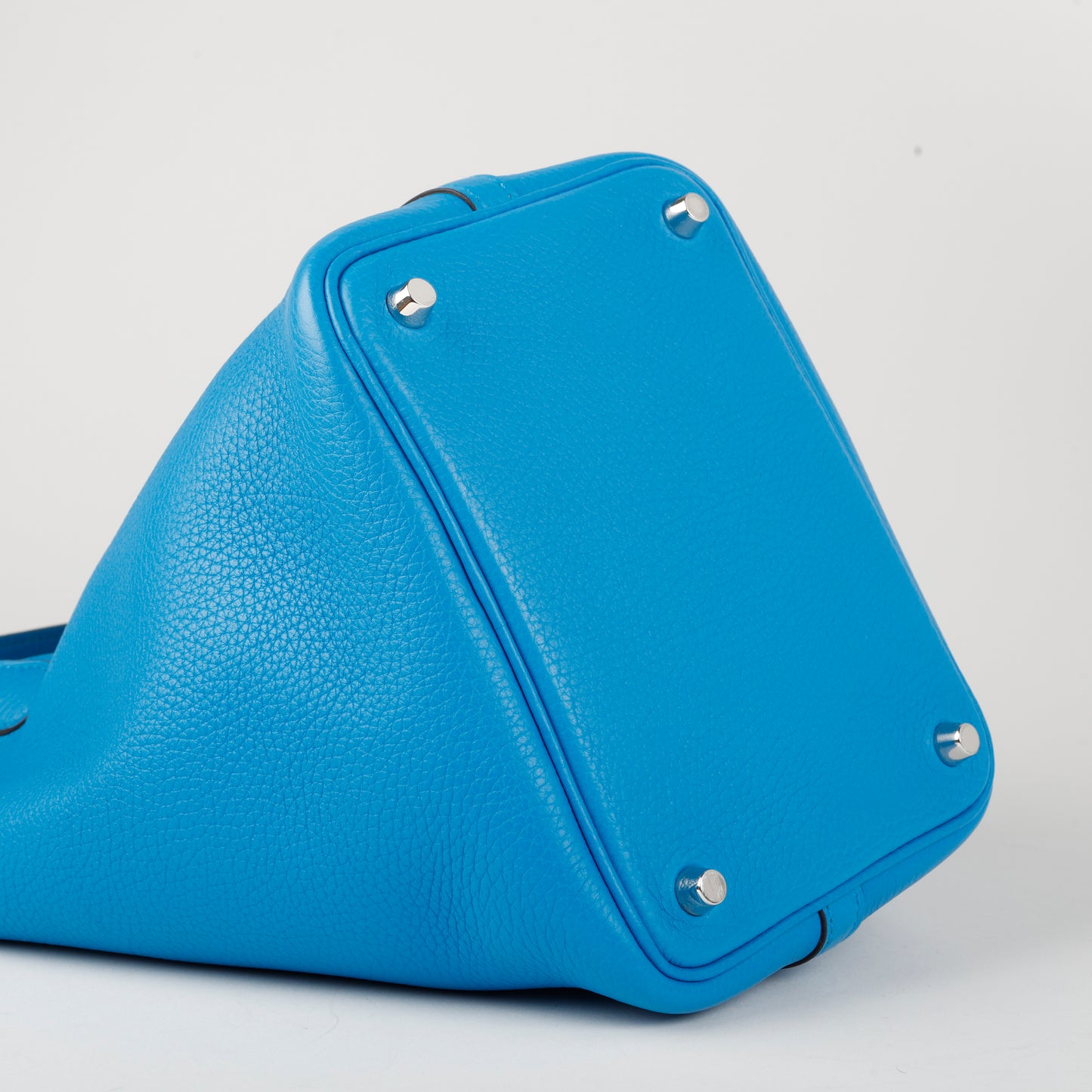 Picotin 18 Mykonos Clemence Leather Palladium Hardware