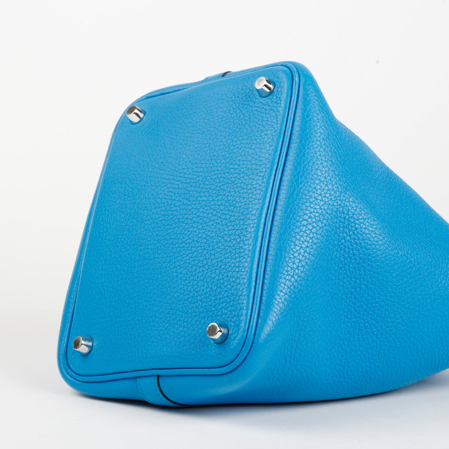 Picotin 18 Mykonos Clemence Leather Palladium Hardware