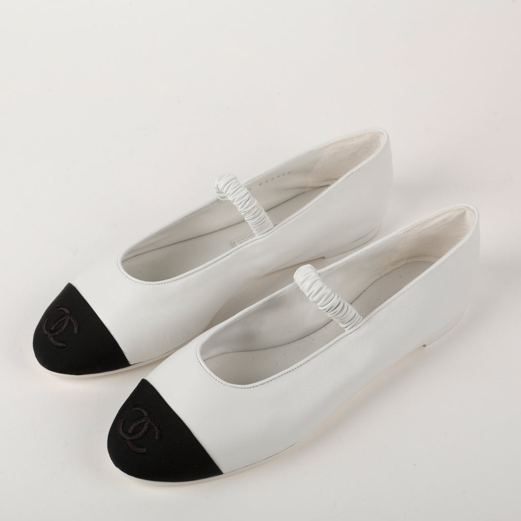 Ballet Flats With Leg Warmers