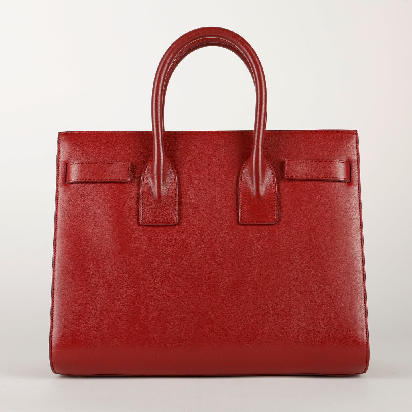 Medium Sac De Jour, Burgundy Calfskin