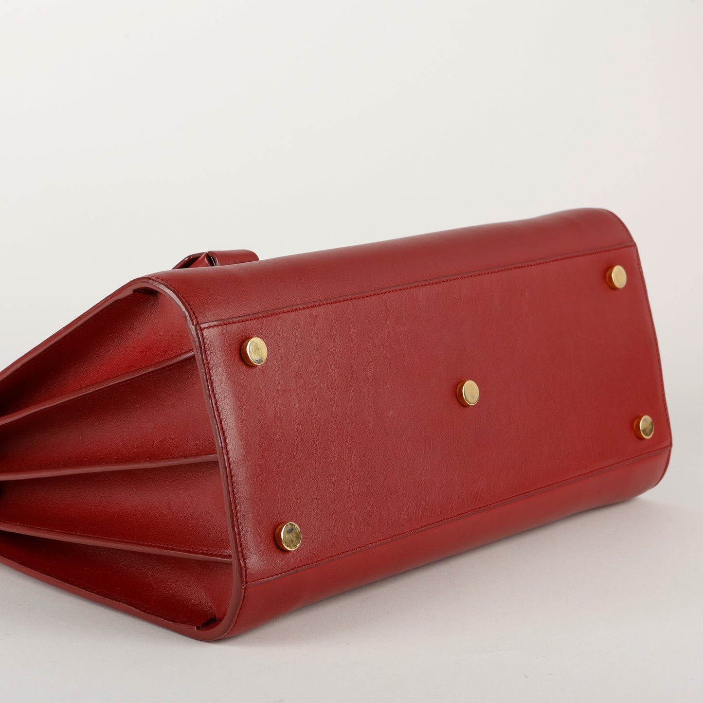 Medium Sac De Jour, Burgundy Calfskin