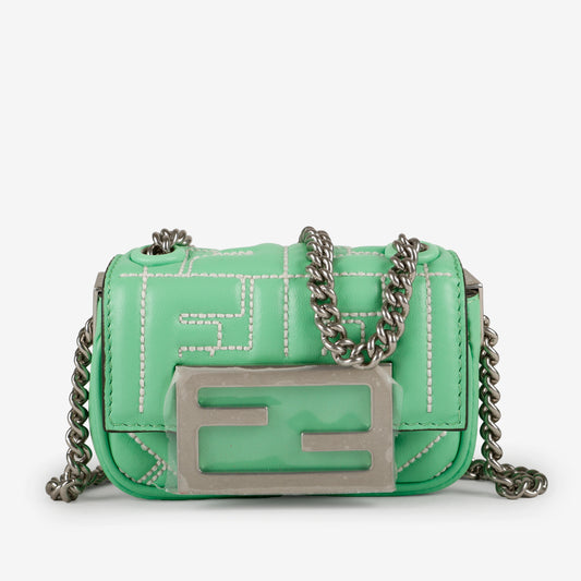 Bauguette Card Holder On Chain, Edamame 11001