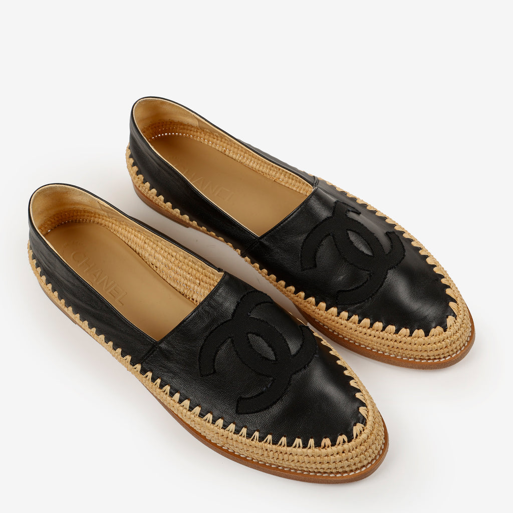 Espadrilles, Black (42)