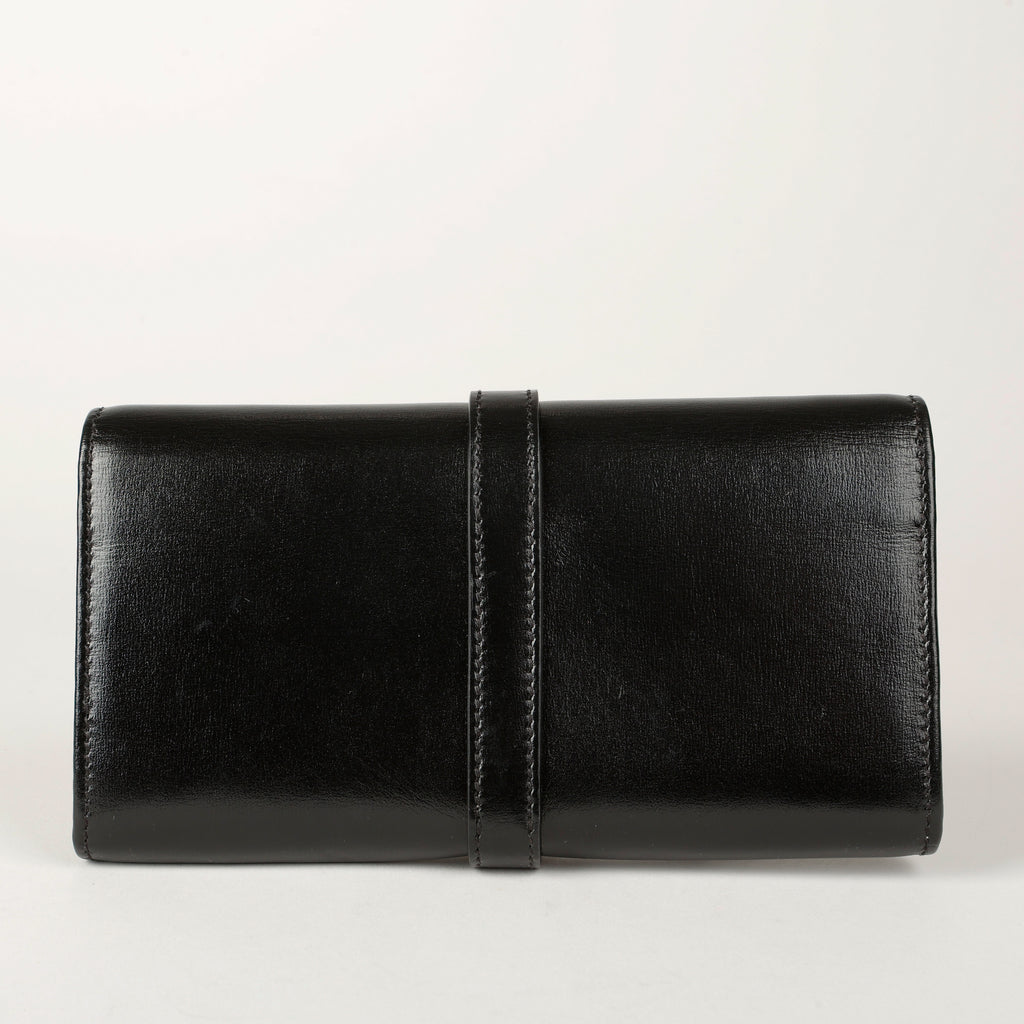 Jackie 1961 Wallet On Chain, Black Calfskin
