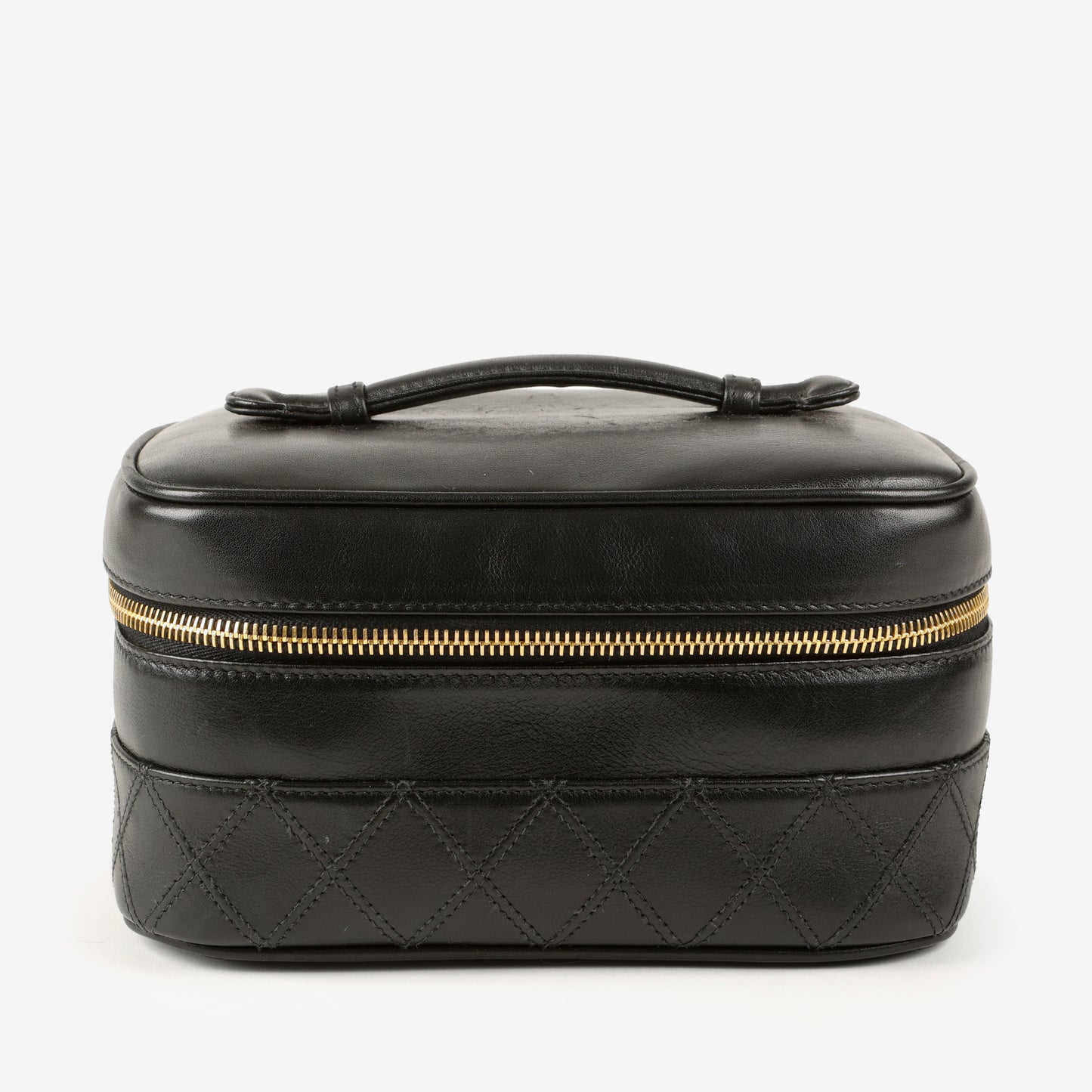Vanity Case Calfksin, Black 1184