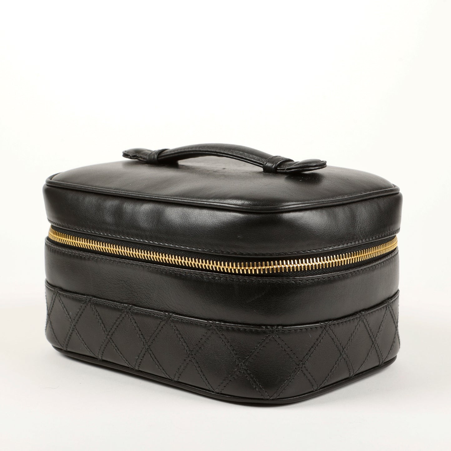 Vanity Case Calfksin, Black 1184