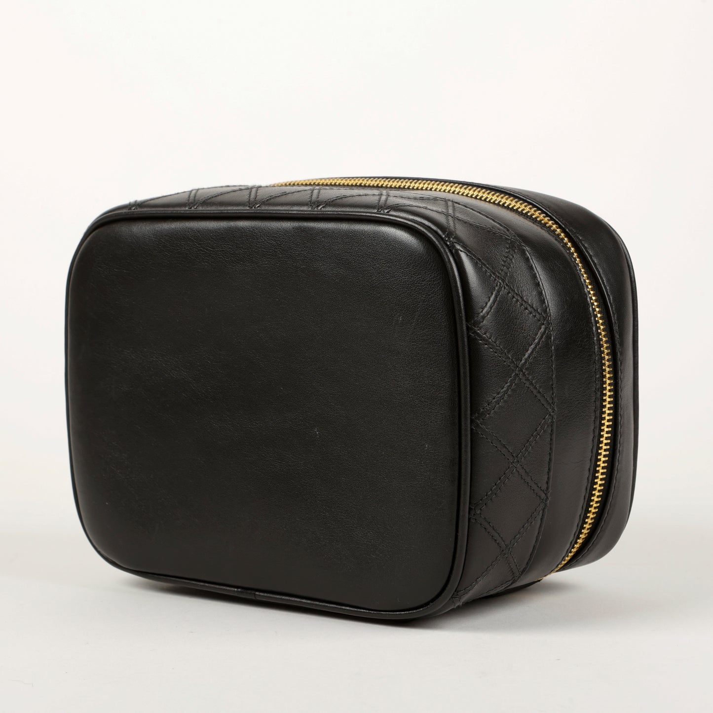 Vanity Case Calfksin, Black 1184