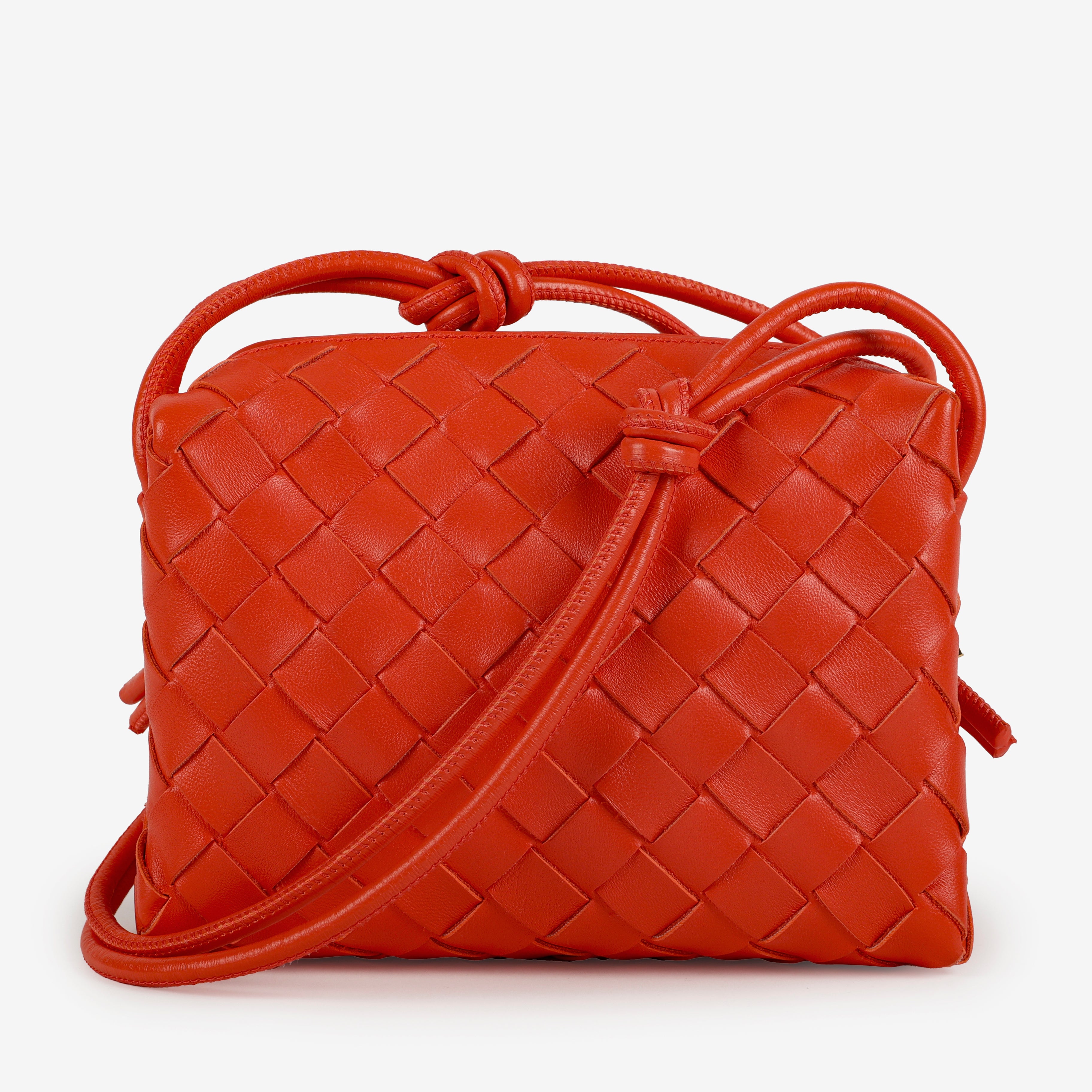 Mini Loop Camera Bag, Coral – Glow Luxury