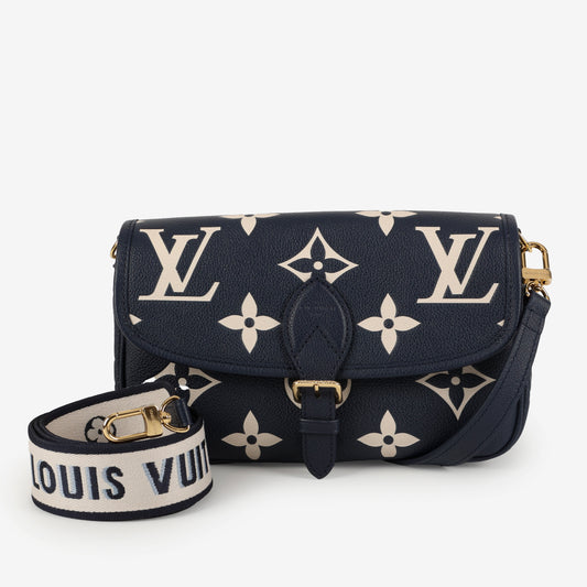 Diane PM, Navy Creme Bicolor Empreinte