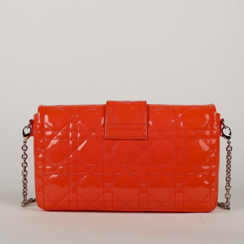 Mini New Lock Pouch, Patent Coral