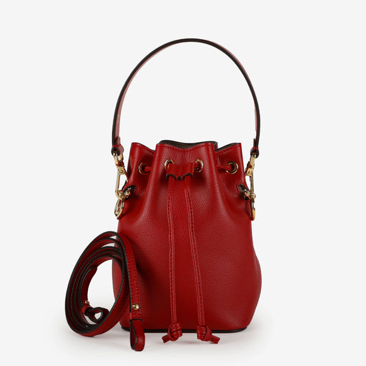 Mini Mon Tresor Bucket Bag, Fragola