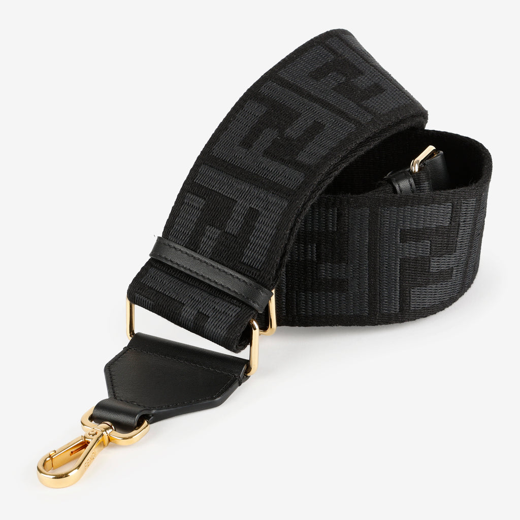 Black Ribbon Shoulder Strap