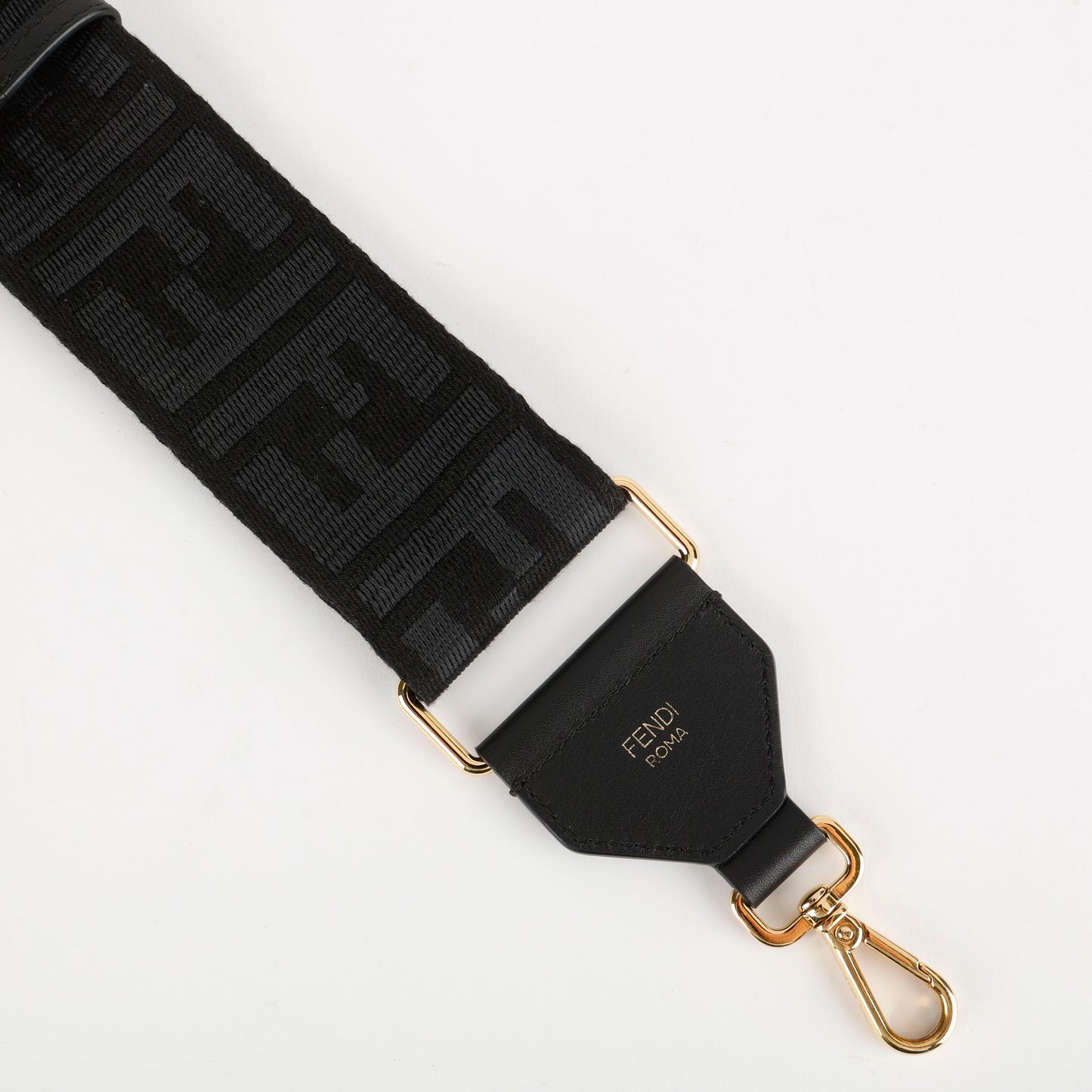 Black Ribbon Shoulder Strap