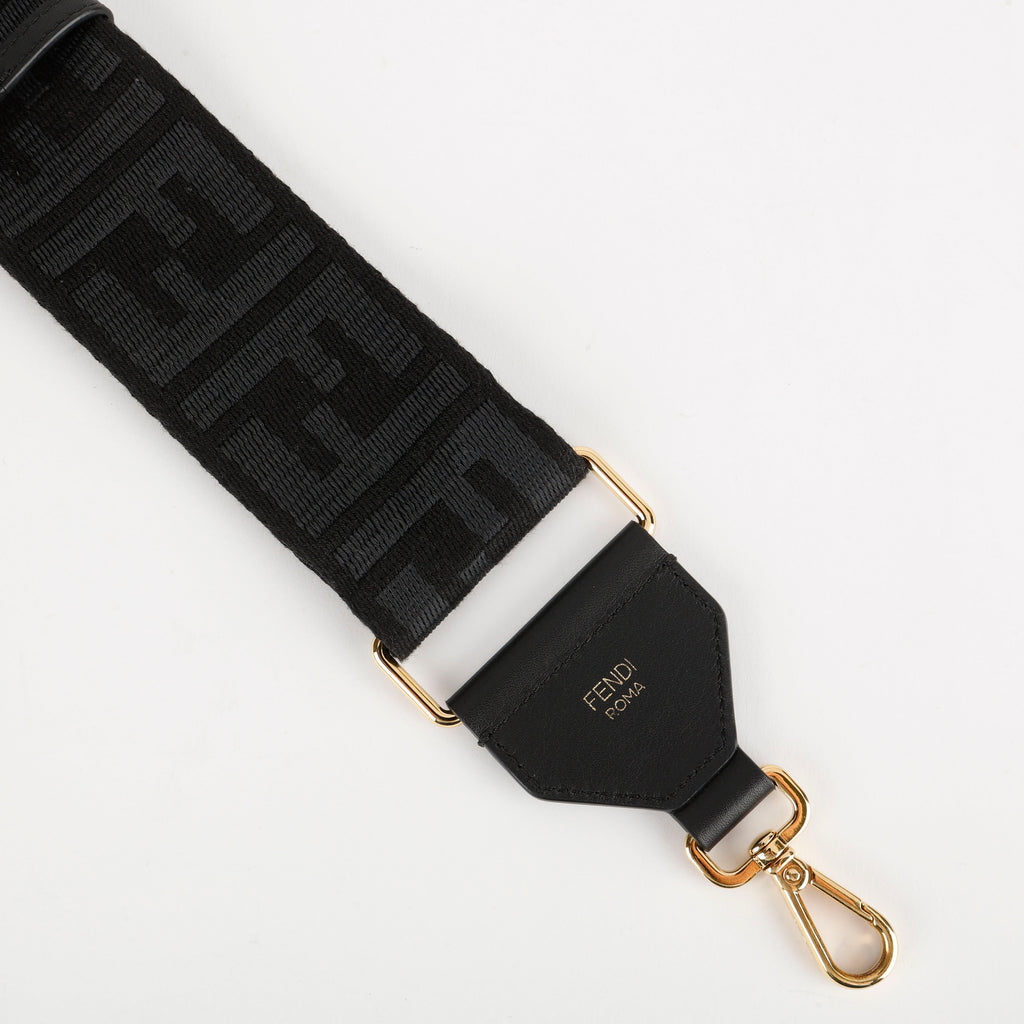 Black Ribbon Shoulder Strap