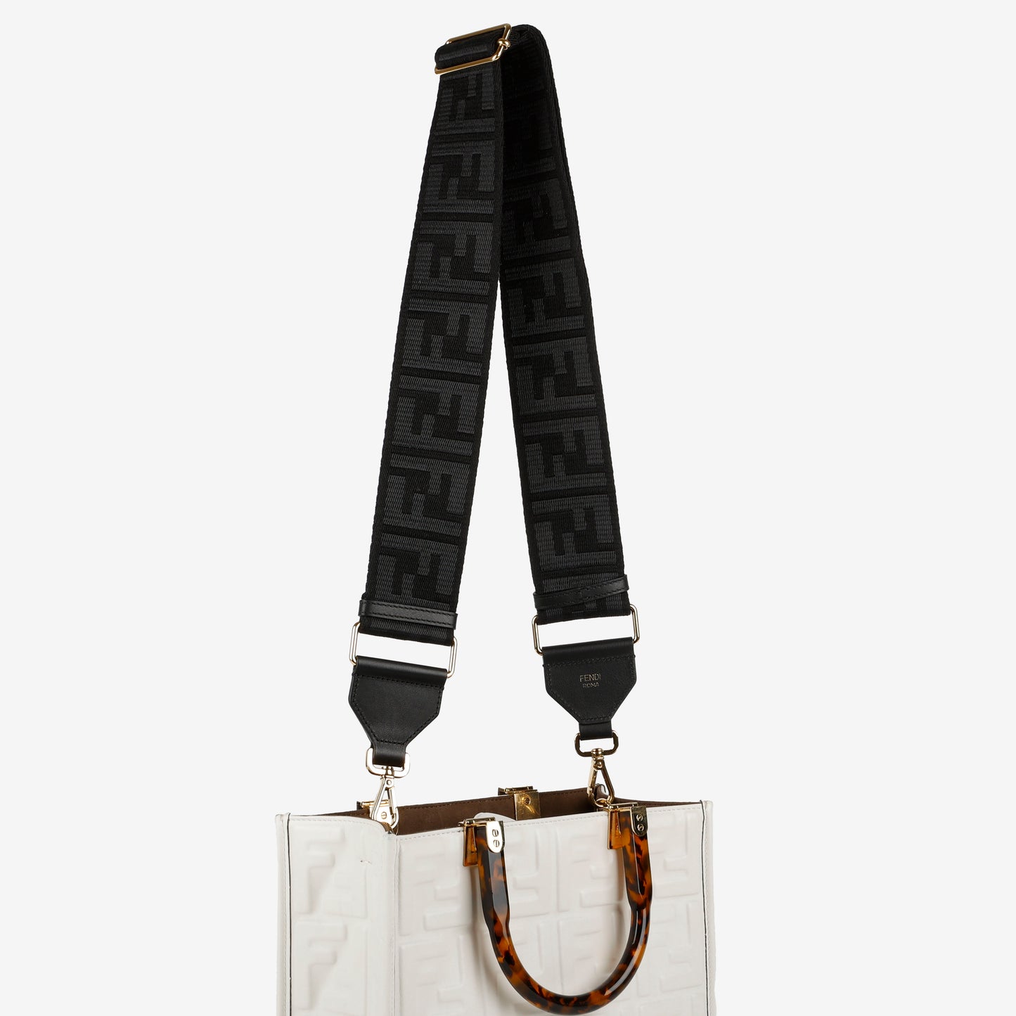 Black Ribbon Shoulder Strap